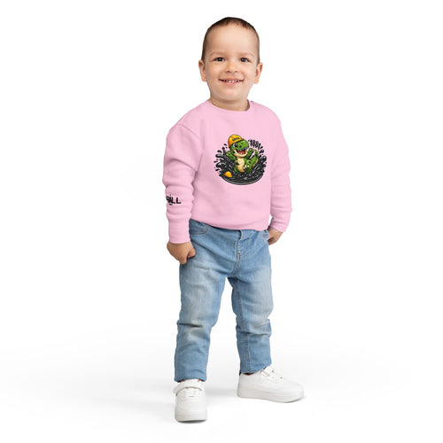 Dino Mud Splash Kids Toddler Sweatshirt