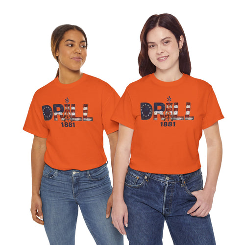 13 Stars Drill Logo - SS - Front