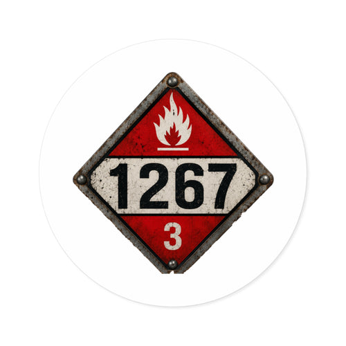 1267 - Oilfield Hard Hat or Truck Decal