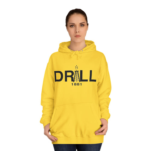 DRILL Premium Hoodie Black Logo