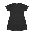 Freedom Over Fear T-Shirt Dress - Patriotic Style for Independence Day
