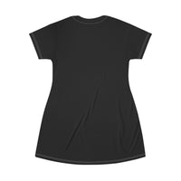 Freedom Over Fear T-Shirt Dress - Patriotic Style for Independence Day