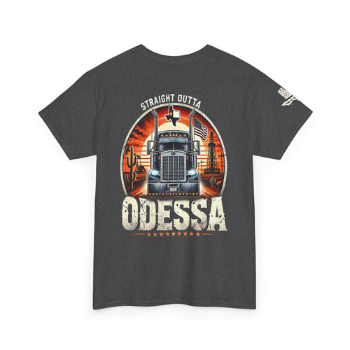 Straight Outta Odessa Trucker - SS - Back