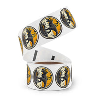 T-Rex Splash - Round Sticker Label Rolls