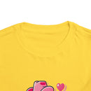 Texas Love Toddler Short Sleeve Tee - Cute Western Heart Design
