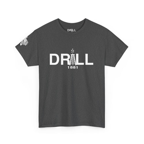 Drill Basic White Logo - SS - Front