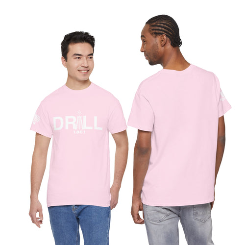 Drill Basic White Logo - SS - Front