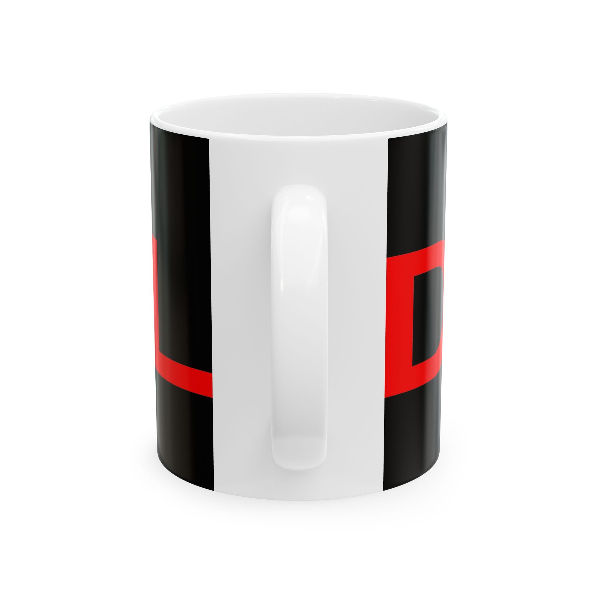 Drill Red Logo Ceramic Coffee Mug