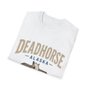 Deadhorse Alaska T-Shirt Tan — End of the Dalton Highway Graphic Tee