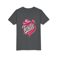 Texas Heart Youth Short Sleeve Tee - Fun & Stylish T-Shirt for Kids