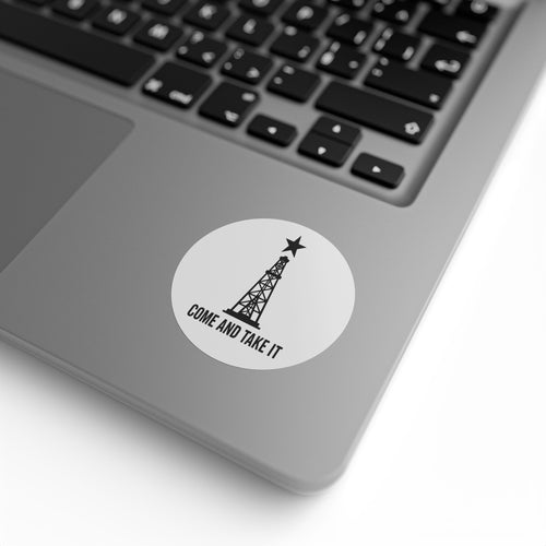 Come and Take it - Round Sticker Label Rolls