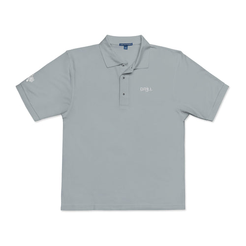 Embroidered Drill Logo — Executive Polo