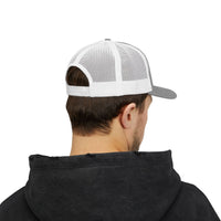 Skull Drill Work Snapback Trucker Cap
