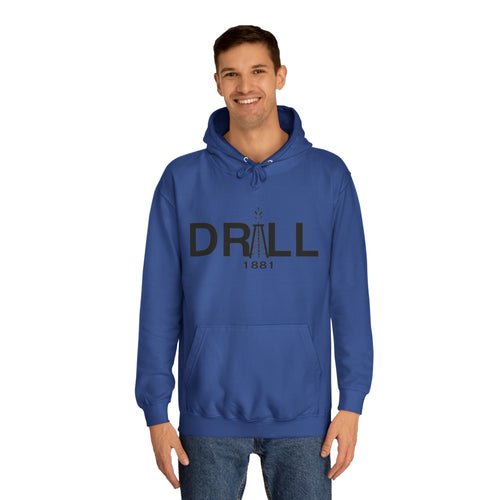 DRILL Premium Hoodie Black Logo