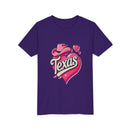Texas Heart Youth Short Sleeve Tee - Fun & Stylish T-Shirt for Kids