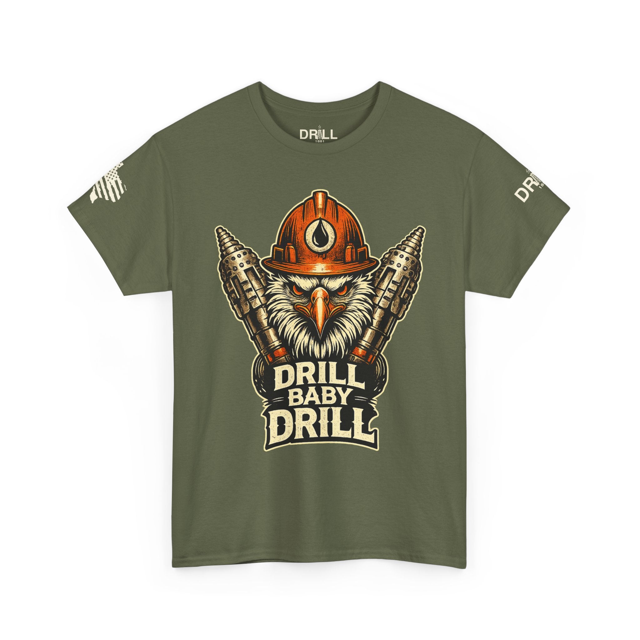 Drill Baby Drill Eagle - SS - Front