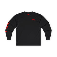Red Roughneck - Long Sleeve Tee - Black