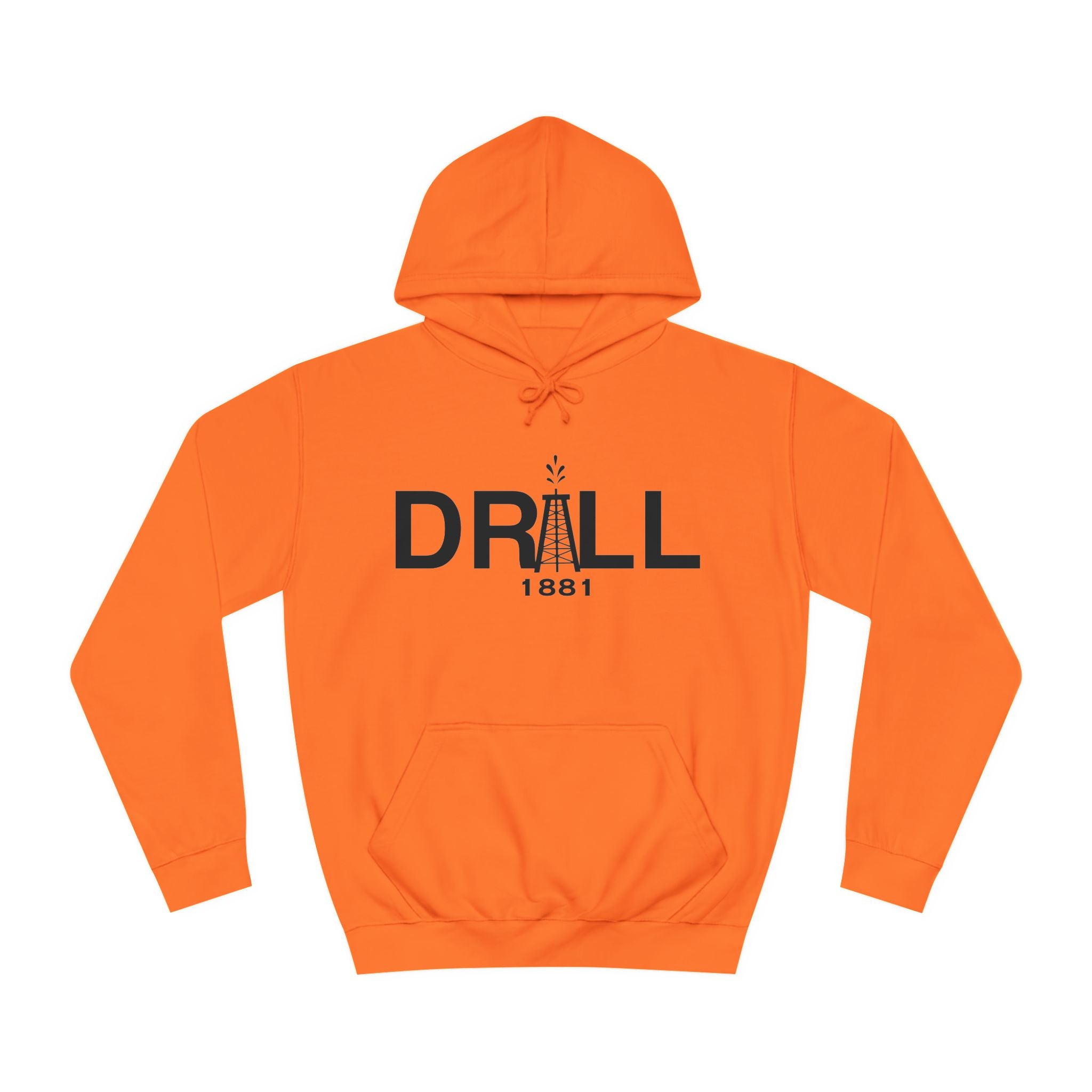 DRILL Premium Hoodie Black Logo