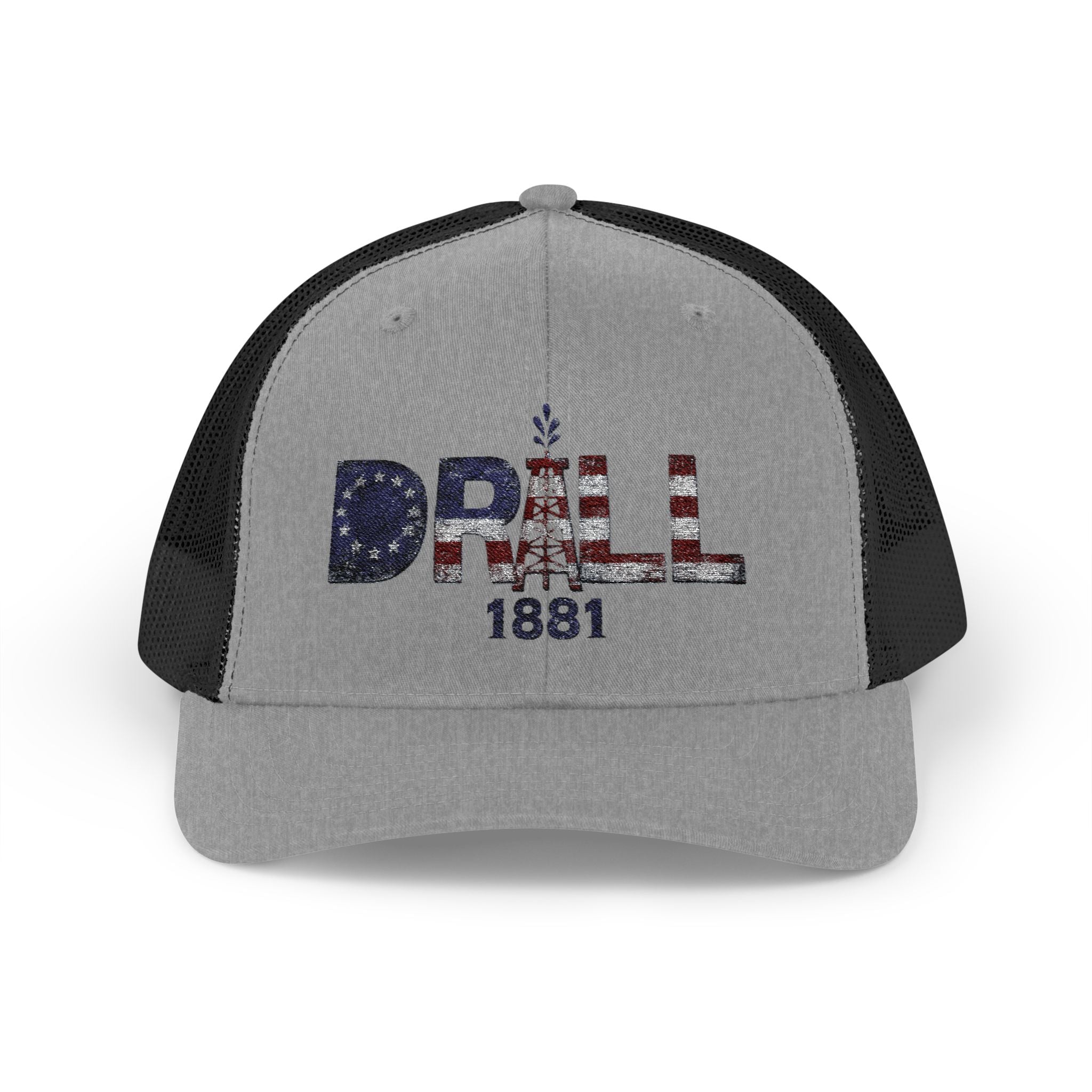 13 Stars Drill Logo - Snapback Trucker Cap