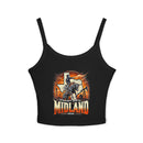 Graphic Tank Top for Women - Straight Outta Midland Design
