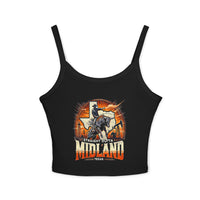 Graphic Tank Top for Women - Straight Outta Midland Design