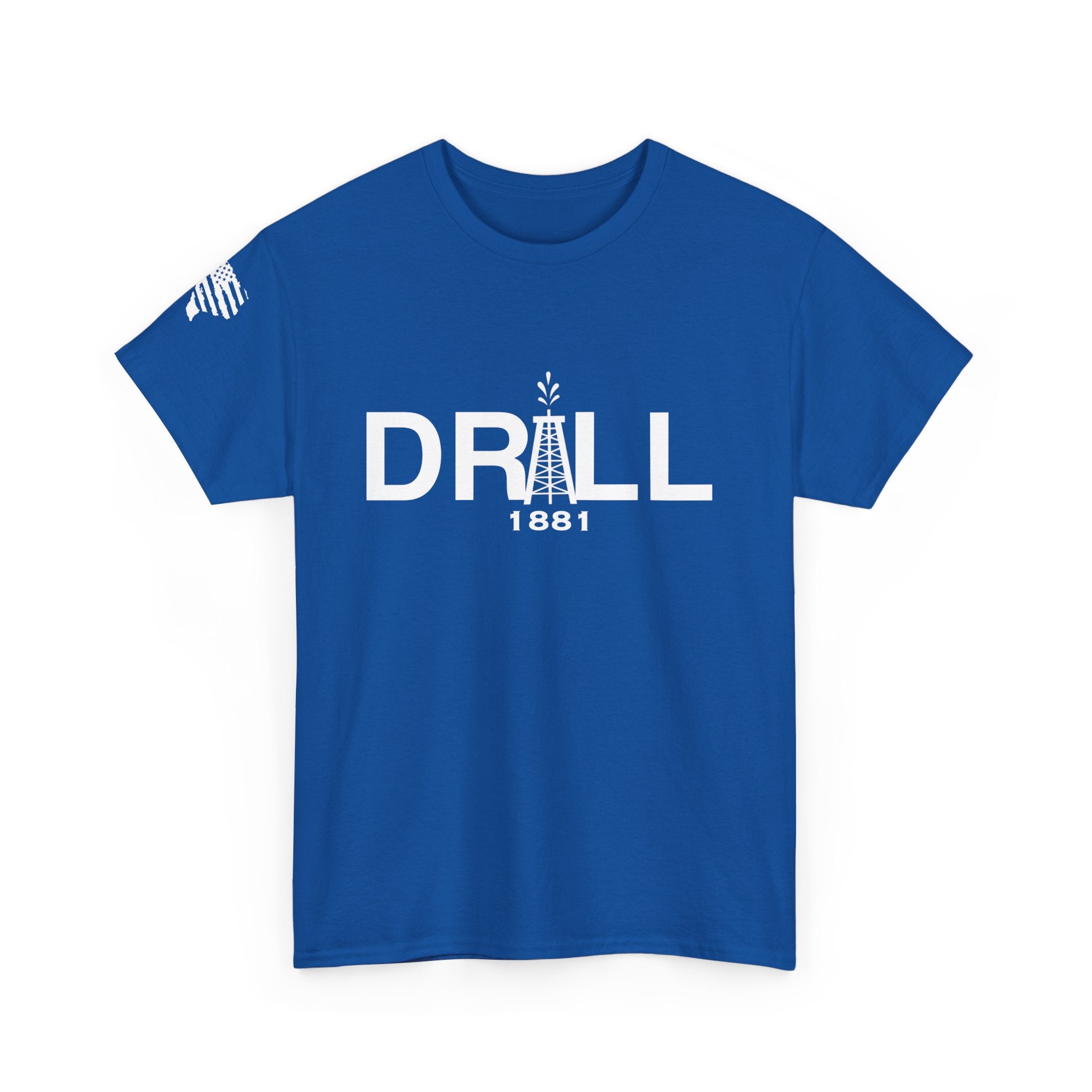 Drill Basic White Logo - SS - Front