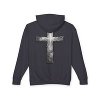 Stone Cross - Soft Lightweight Hoodie
