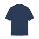 Embroidered Red Drill Logo — Executive Polo