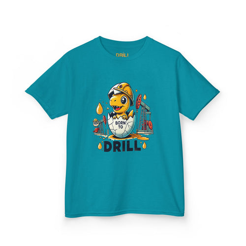 Born to Drill - Kids Heavy Cotton™ Tee
