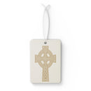 Celtic Cross Car Air Freshener – Sacred Irish Knot Design, Neutral Scents