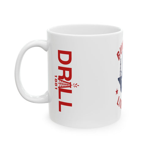 Built Here - Ceramic Mug, (11oz, 15oz)