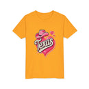 Texas Heart Youth Short Sleeve Tee - Fun & Stylish T-Shirt for Kids