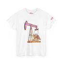 Glitter Pumpjack Front - Black - SS - T-Shirt
