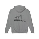 Pump Jack Sketch - Soft Lightweight Hoodie