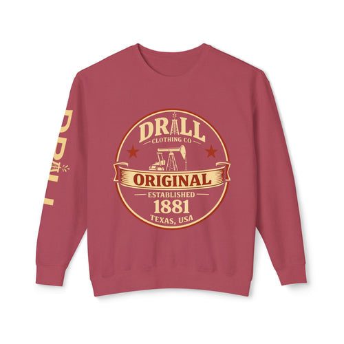 Original Pumpjack Sweatshirt — Vintage Long Sleeve Sweatshirt