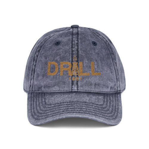 Vintage Embroidered Cap - DRILL 1987, Retro Hat, Adjustable Baseball Cap, Gift for Him, Outdoor Accessories, Fashion Statement