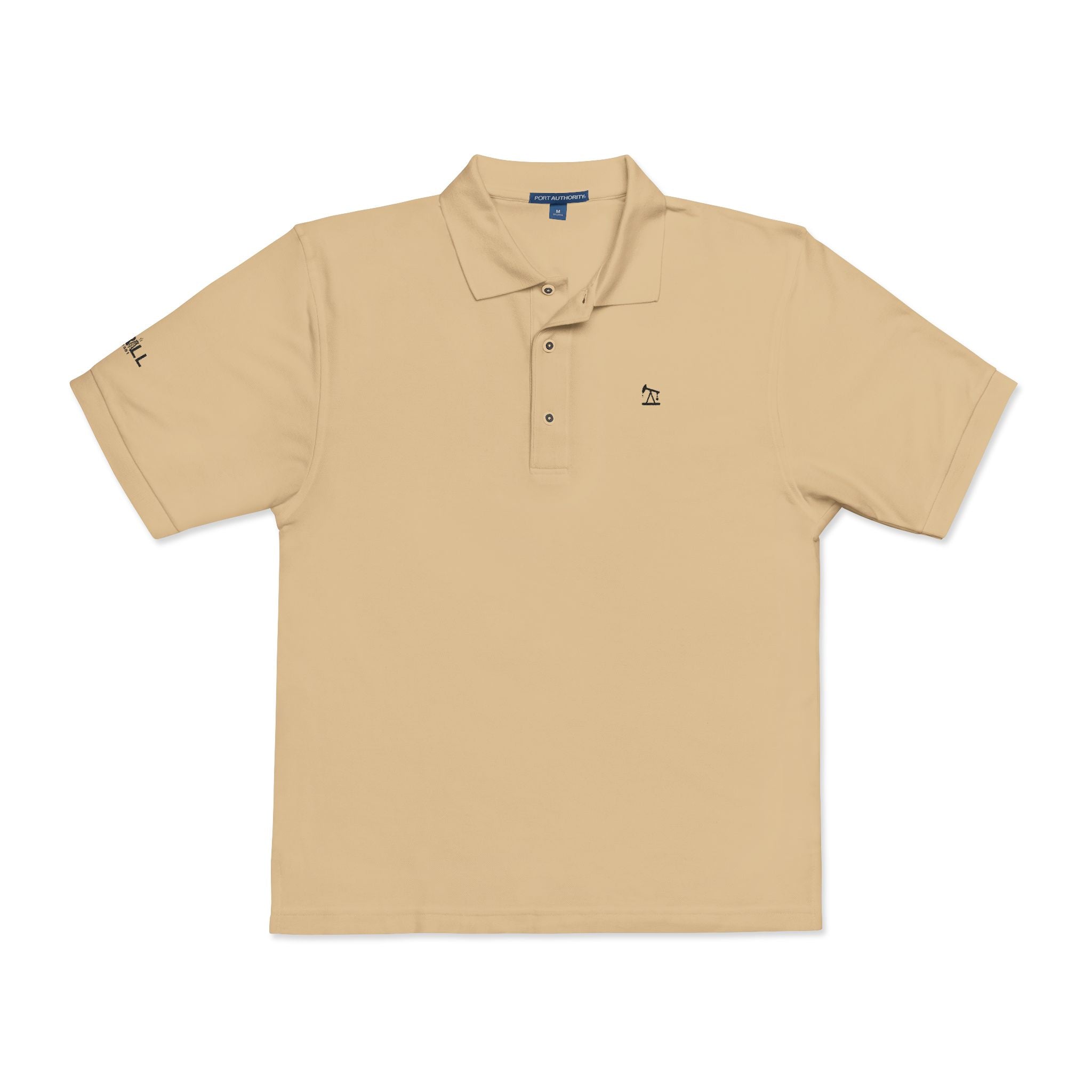 Embroidered Black Jack Icon — Executive Polo