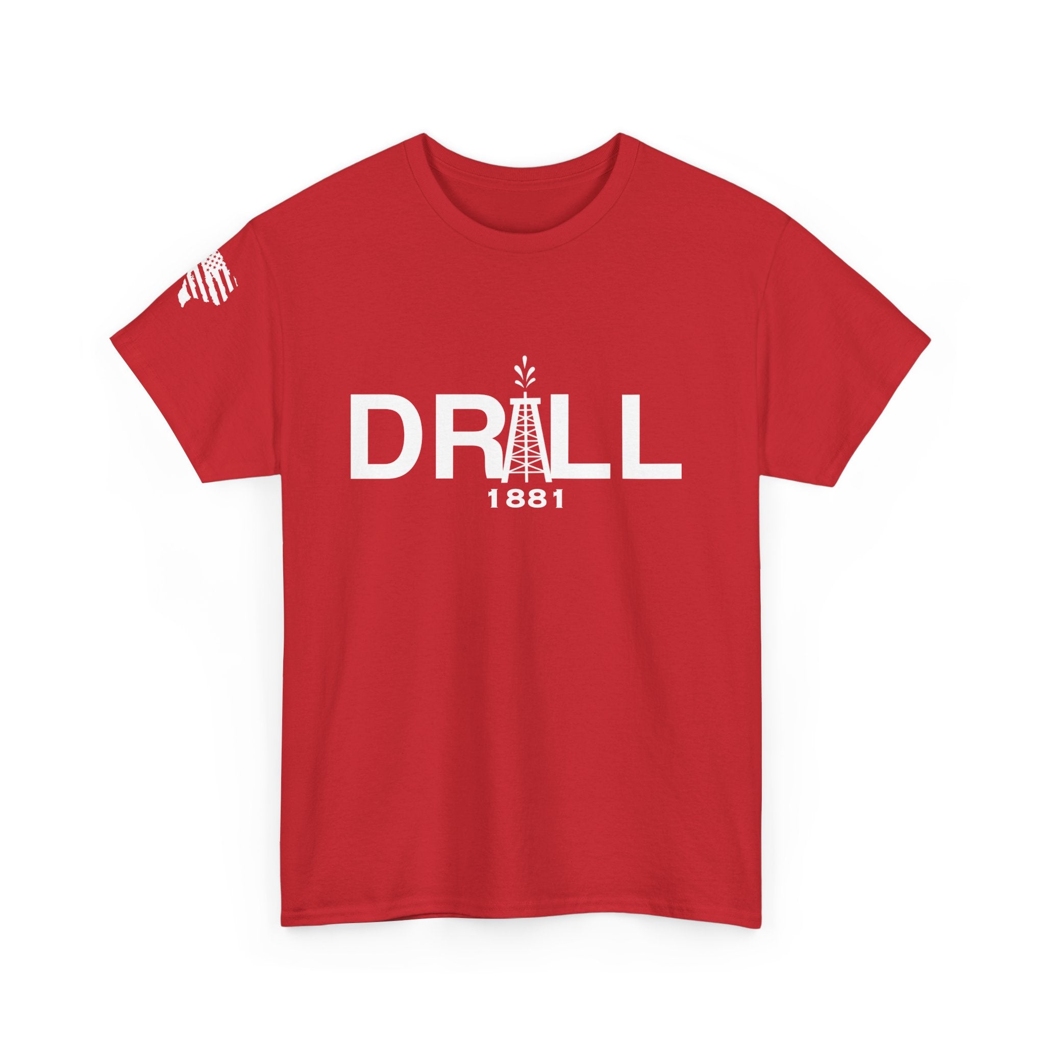 Drill Basic White Logo - SS - Front