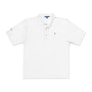 Embroidered Red Jack Icon — Executive Polo
