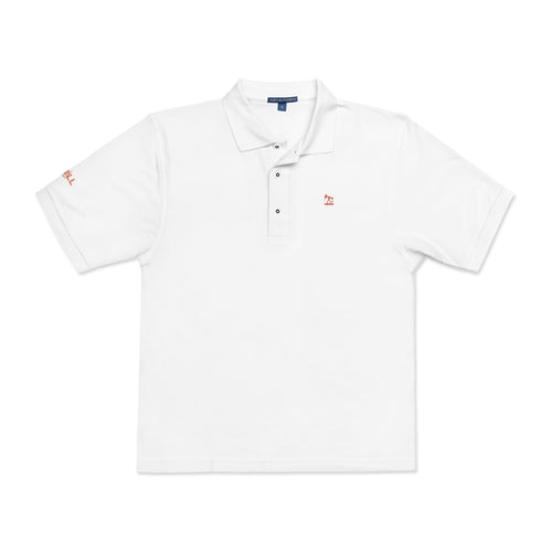 Embroidered Red Jack Icon — Executive Polo