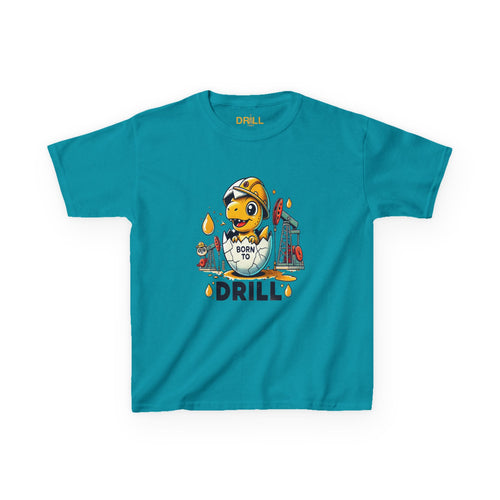 Born to Drill - Kids Heavy Cotton™ Tee