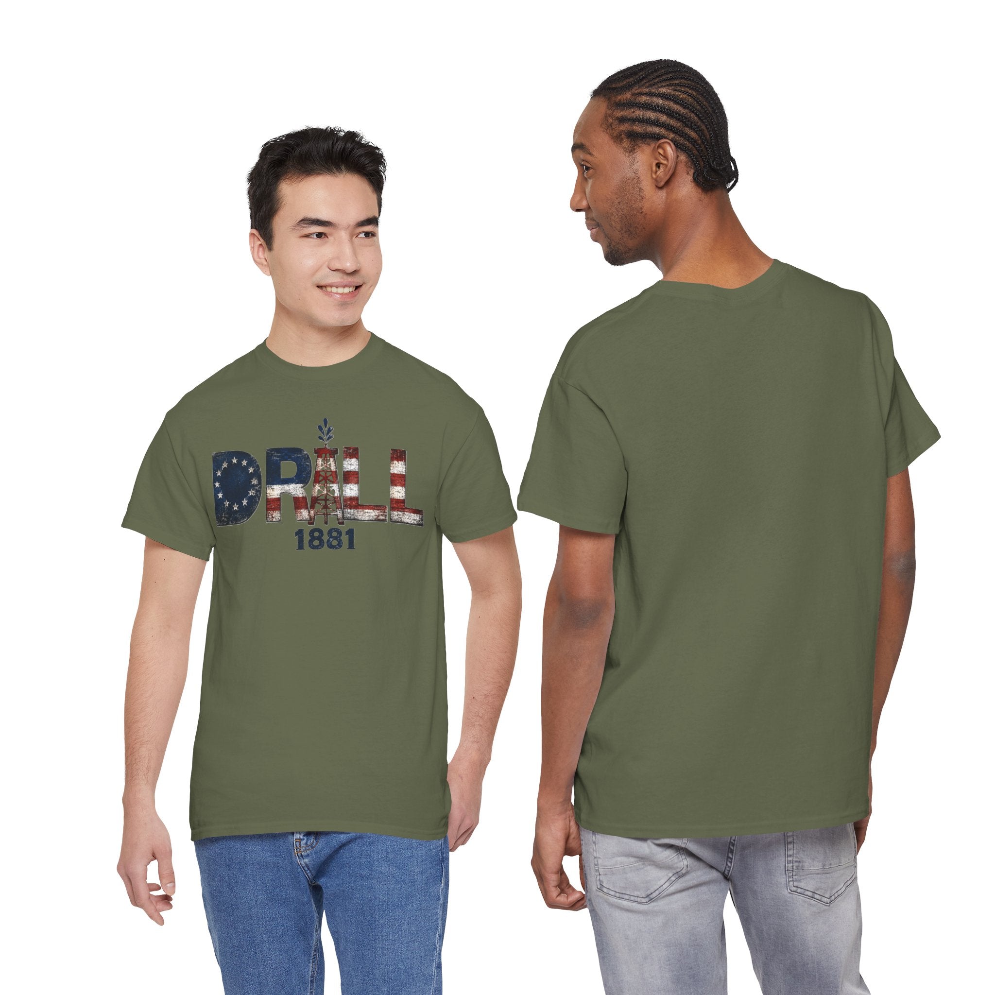 13 Stars Drill Logo - SS - Front