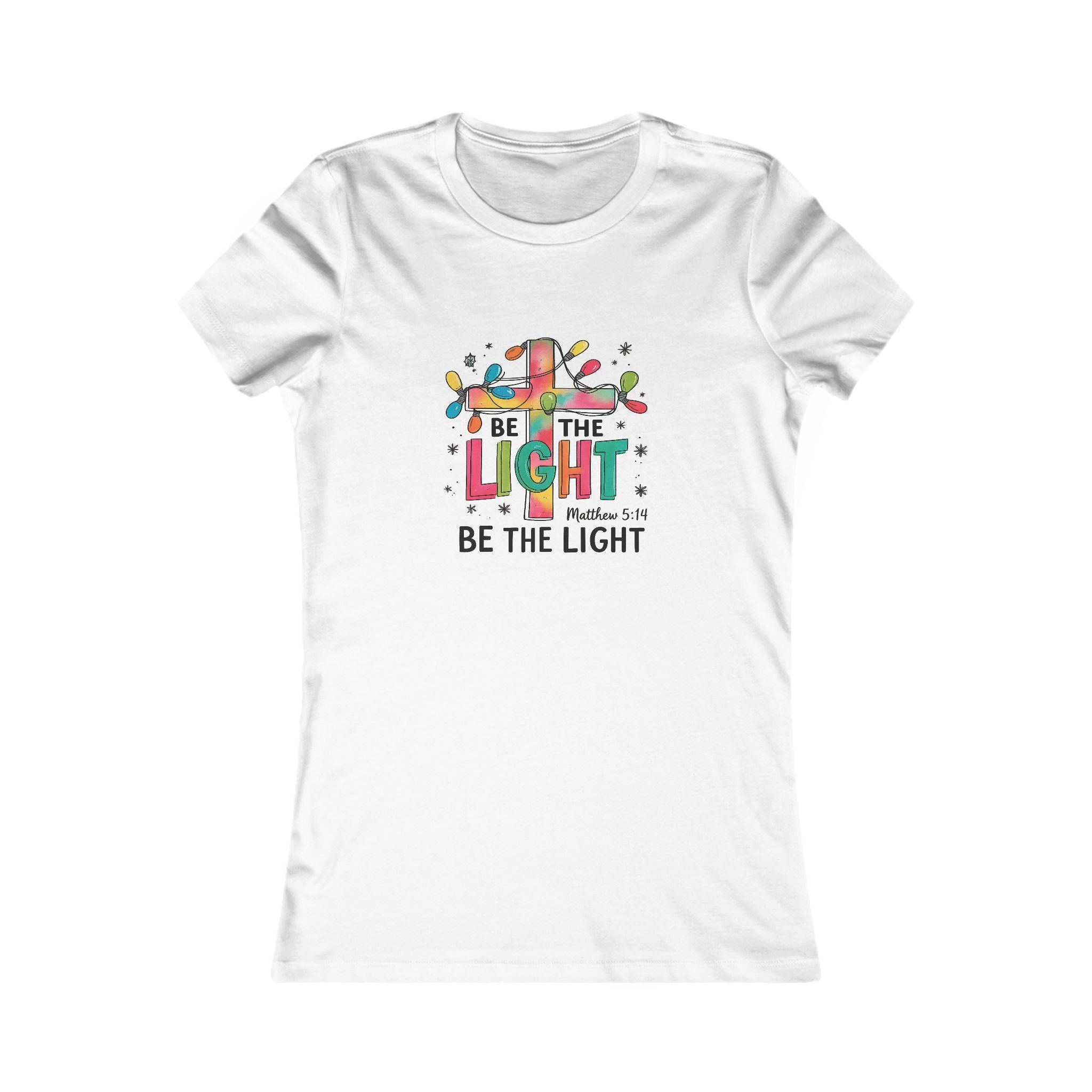 Be The Light Christmas Tee