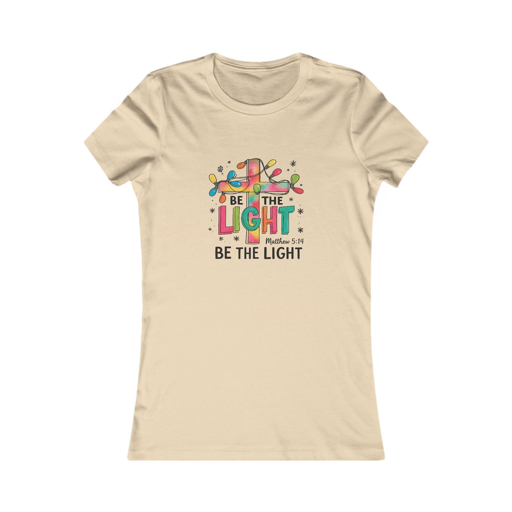 Be The Light Christmas Tee