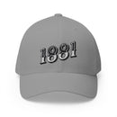 Embroidered Closed-Back Cap - 1881 Classic