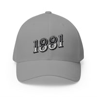Embroidered Closed-Back Cap - 1881 Classic