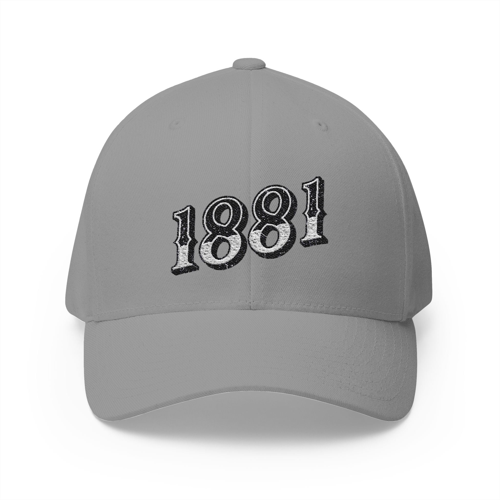 Embroidered Closed-Back Cap - 1881 Classic