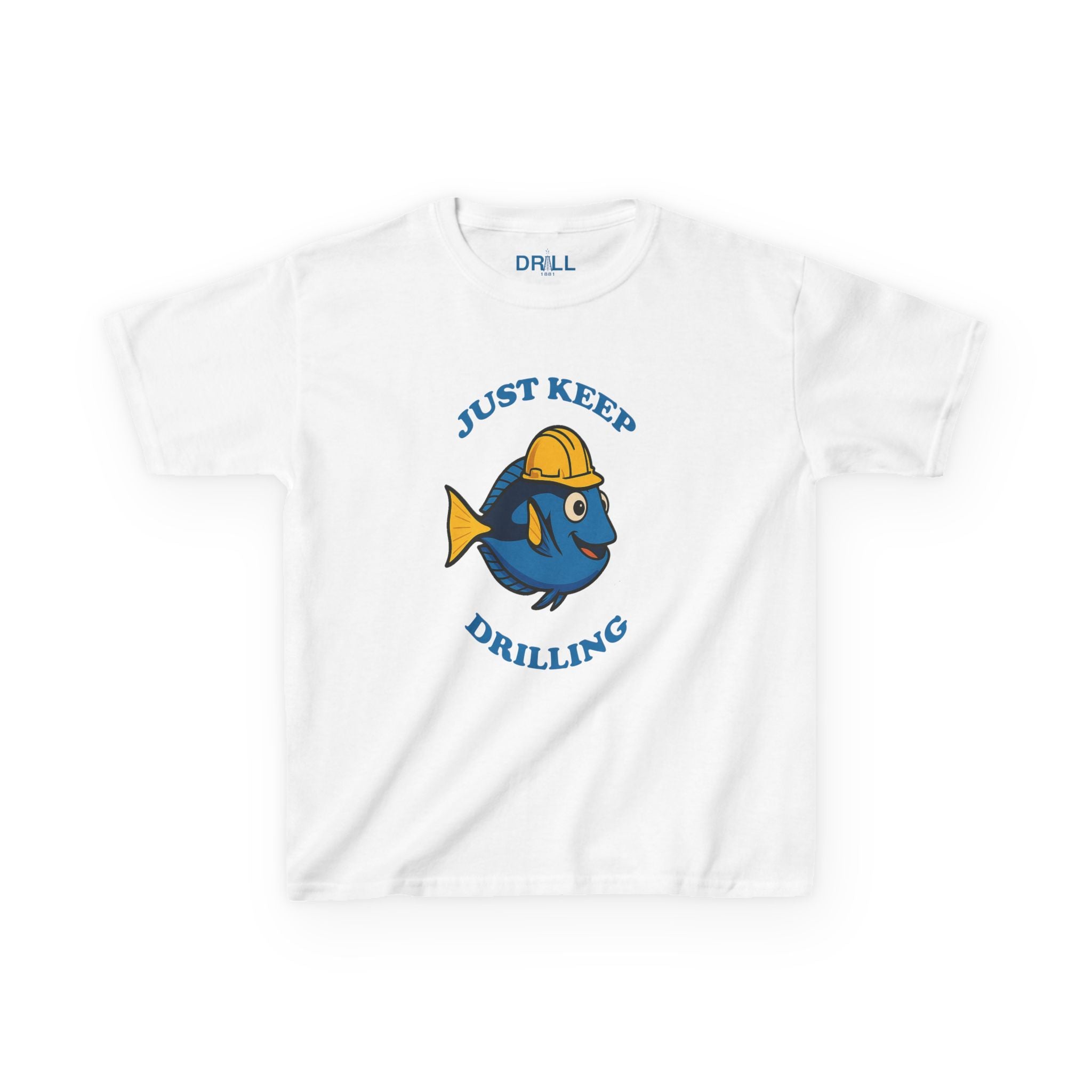 Just Keep Drilling - Kids Heavy Cotton™ Tee Co