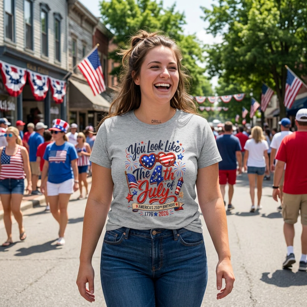 You Look Like The 4th of July - SS - Front Womens