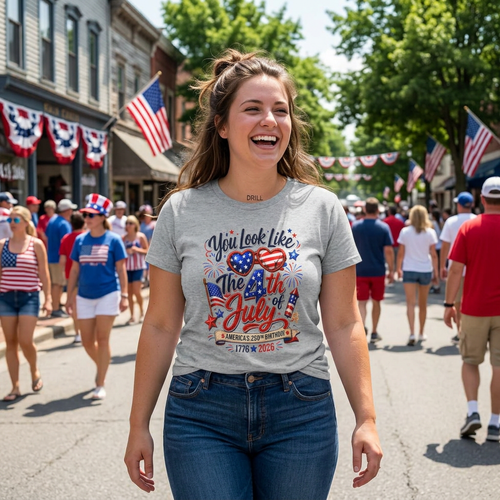 You Look Like The 4th of July - SS - Front Womens